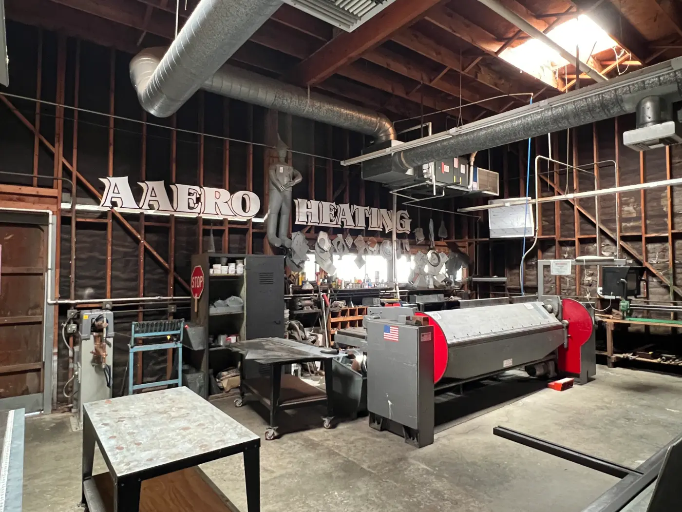 Inside the family-owned AAERO HVAC and Sheet Metal fabrication shop in Novato where custom ductwork is built by hand and every job is backed by our workmanship guarantee
