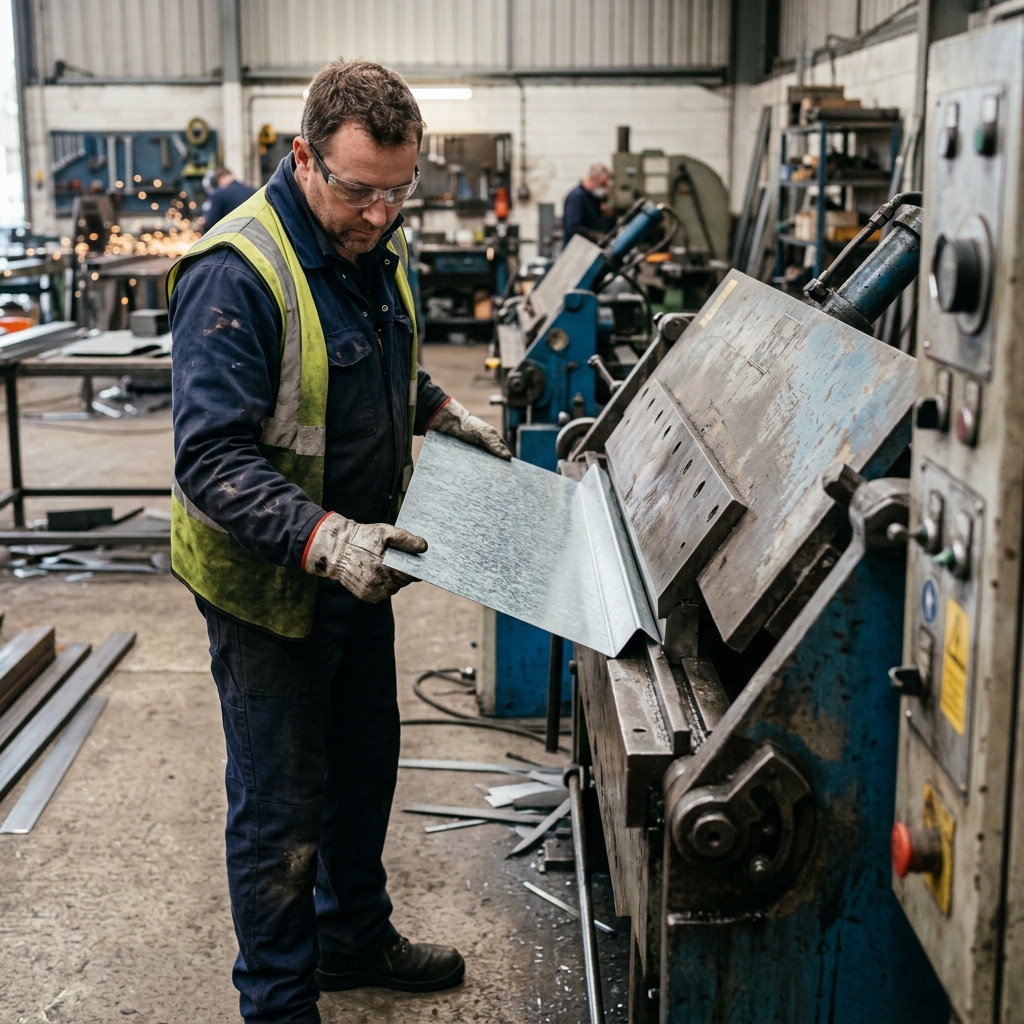 Sheet metal fabrication workshop